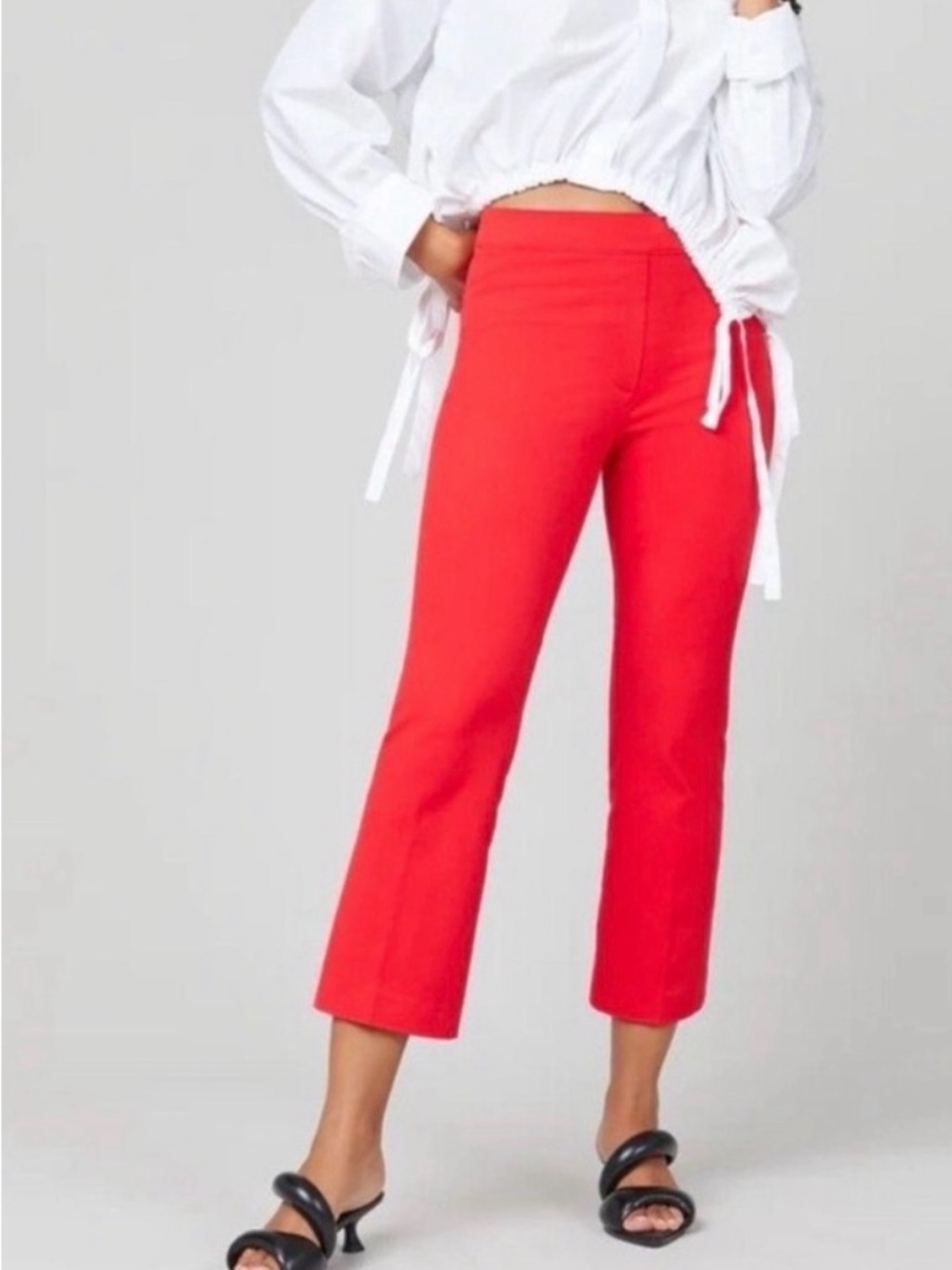 Spanx On-the-Go Kick Flare Pants size XS in True Red